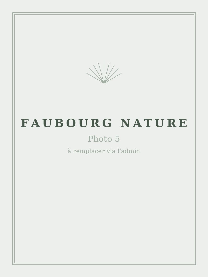 Présentation des produits Faubourg Nature