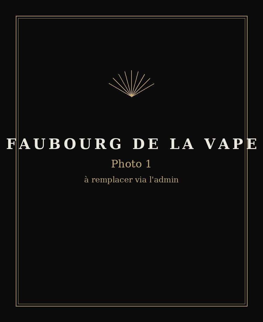 Intérieur de la boutique Faubourg de la Vape à Ris-Orangis